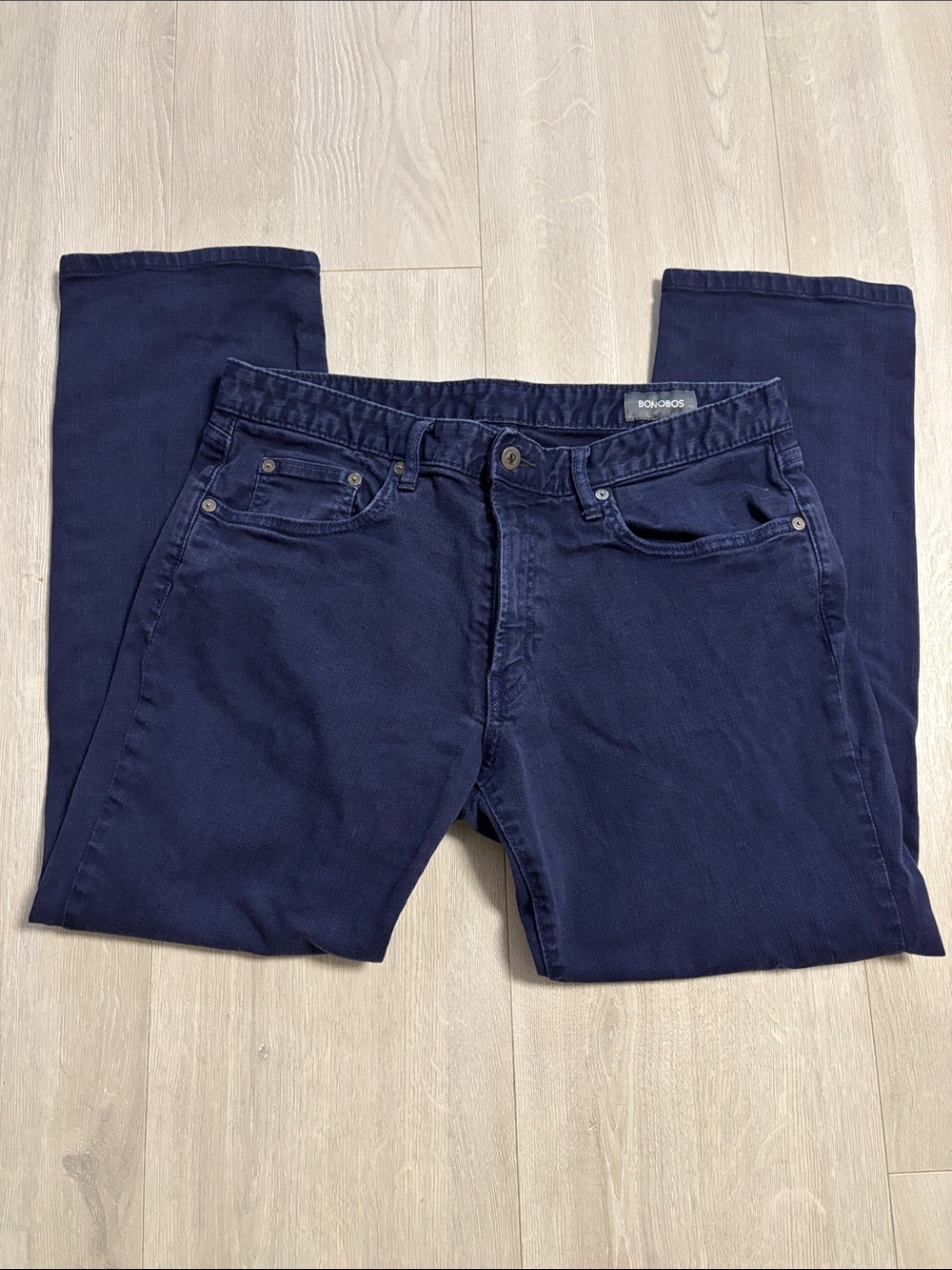🔥BUNDLESALE Mens 34/30 Bonobos Straight Fit Stretch Jeans